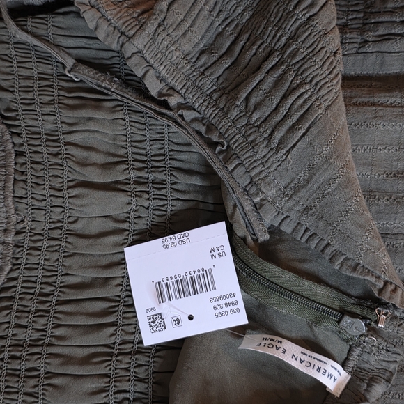 American Eagle Outfitters Khaki Midi Dress - Picture 4 of 5